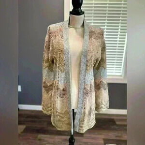 Meadow Rue By Anthropologie Sweater Cardigan Multicolor Boho Size Small